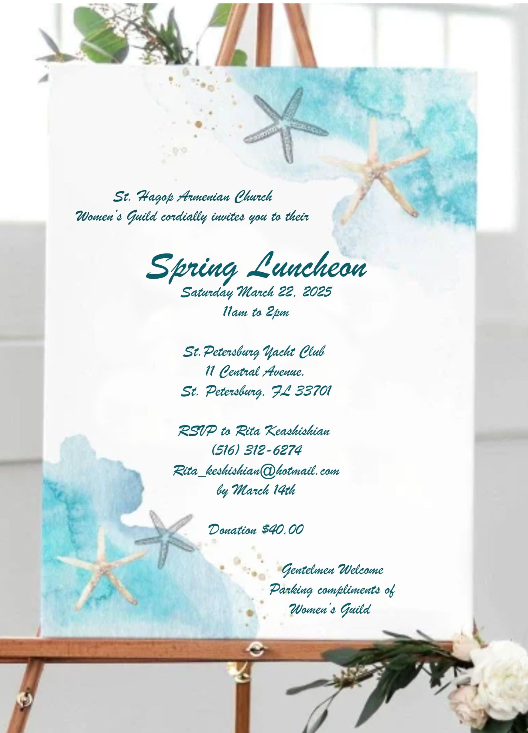 Spring Luncheon Invite Women’s Guild Spring Luncheon-March 22nd